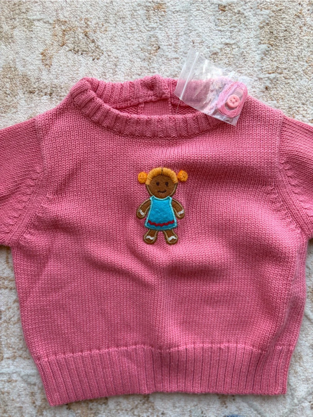 NWT! Vintage Y2K Gymboree “Sugar & Spice” Embroidered Sweater + Jeans Set